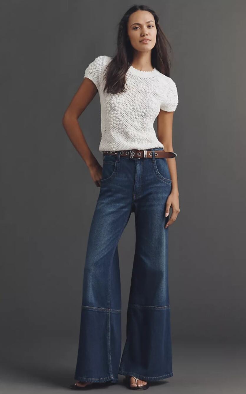 NWT Anthropologie Pilcro High-Rise Flare Jeans - 26 waist